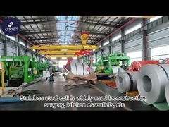 SYL 0.3-3mm Cold Rolled 304 Stainless Steel Sheet In Coil / Plate ASTM